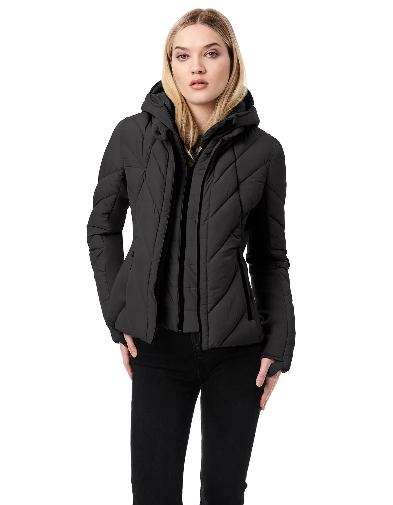 Neoprene Combo Jacket With Removable Bib
