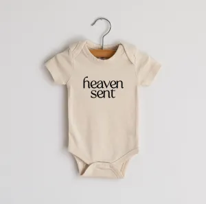 Organic baby bodysuit - Heaven Sent