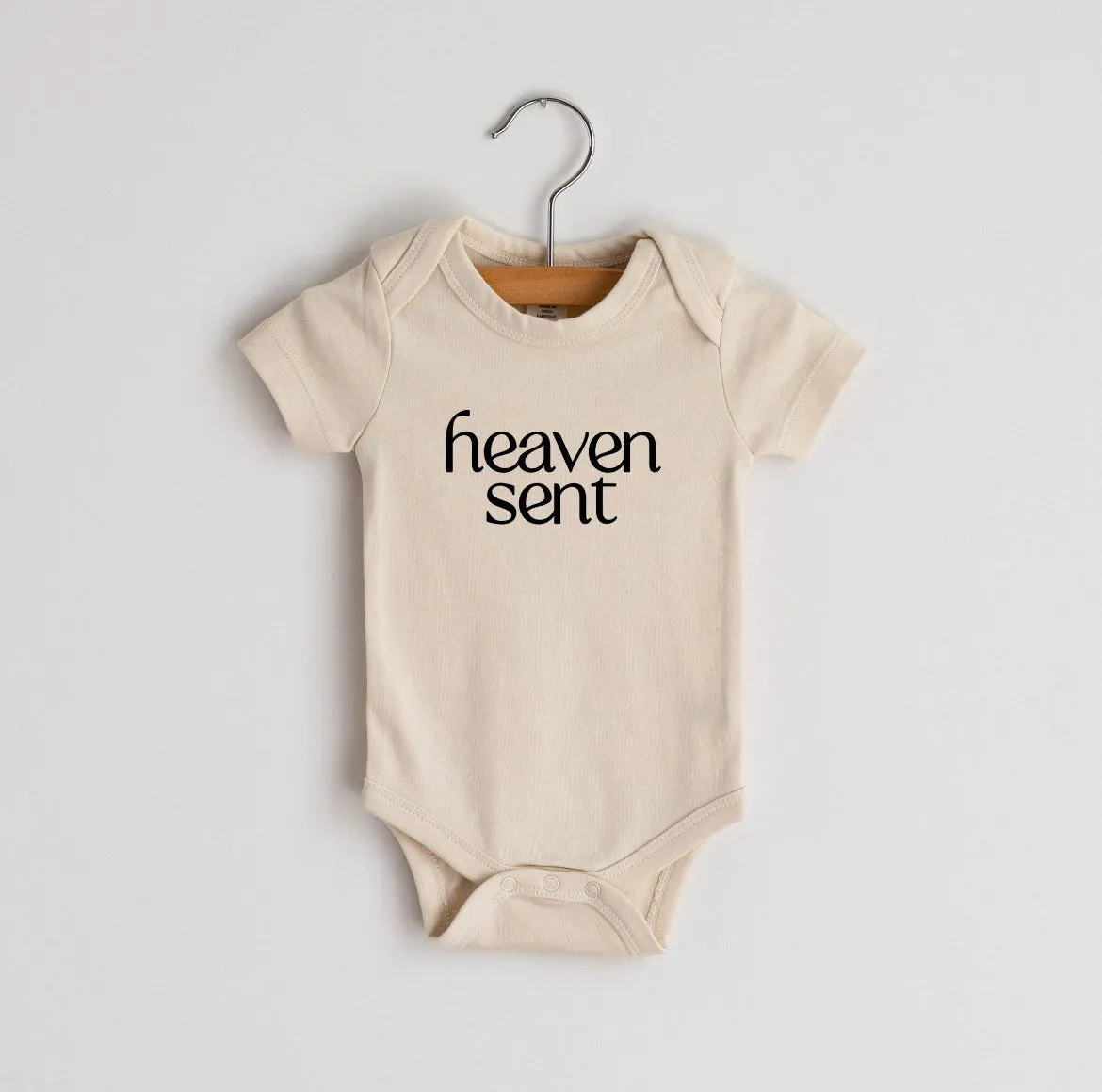 Organic baby bodysuit - Heaven Sent