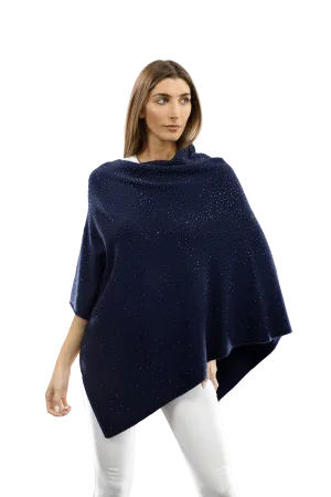 Poncho with Embellishments all Around