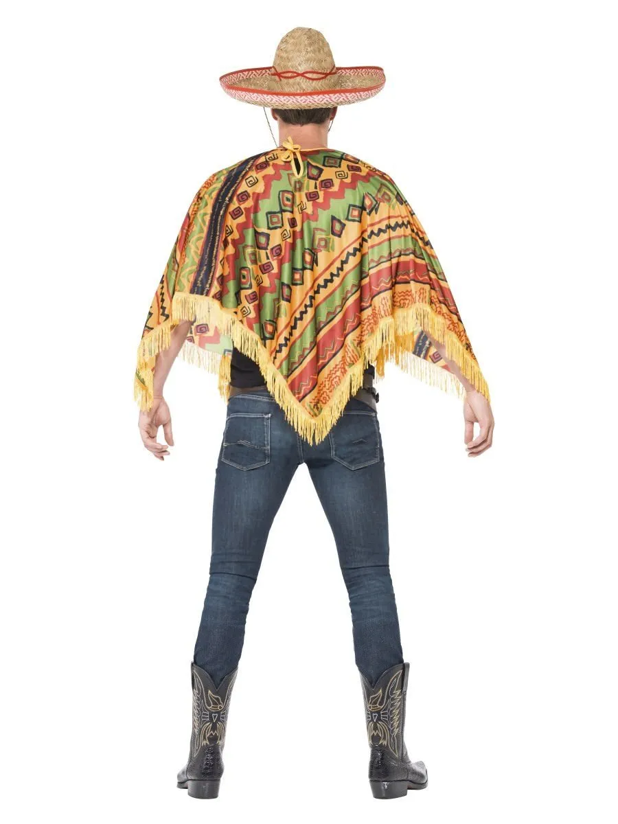 Poncho with Moustache