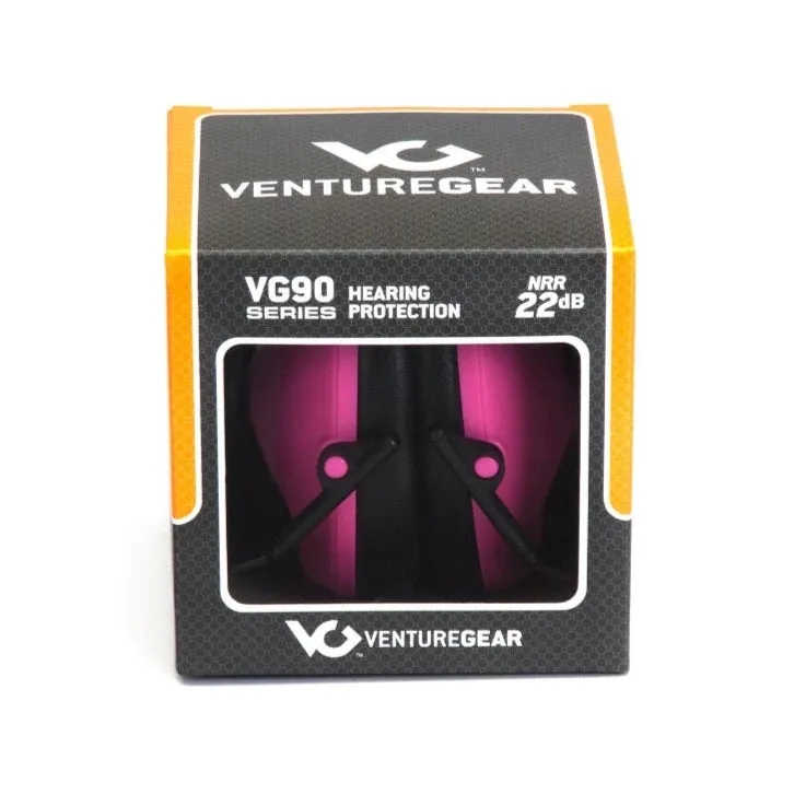 Pyramex® Venturegear Low Profile Design Passive Earmuff - 24 NRR - VG90 Series