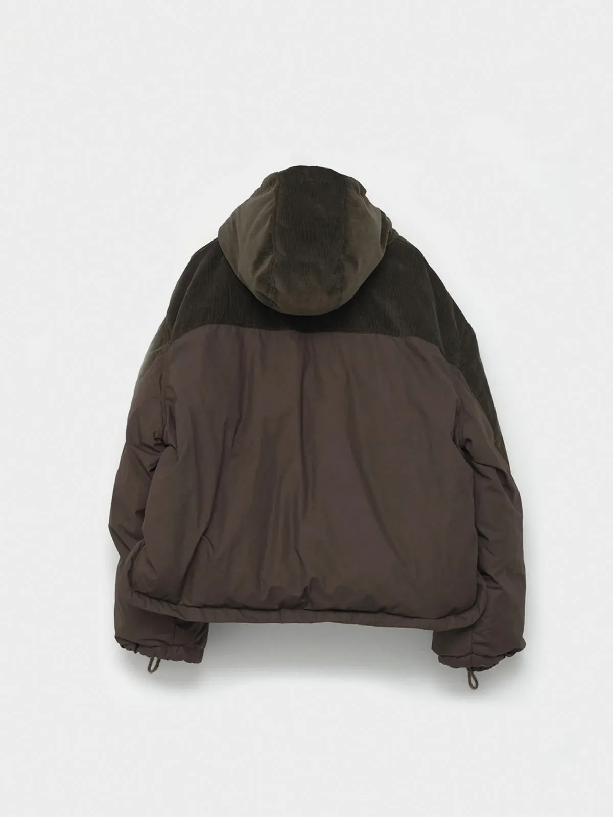 Re:Down Puffer Jacket in Brown