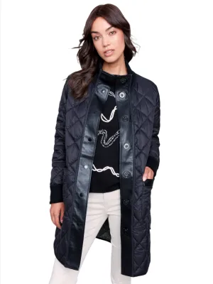 Reversible Quilted Puffer Coat