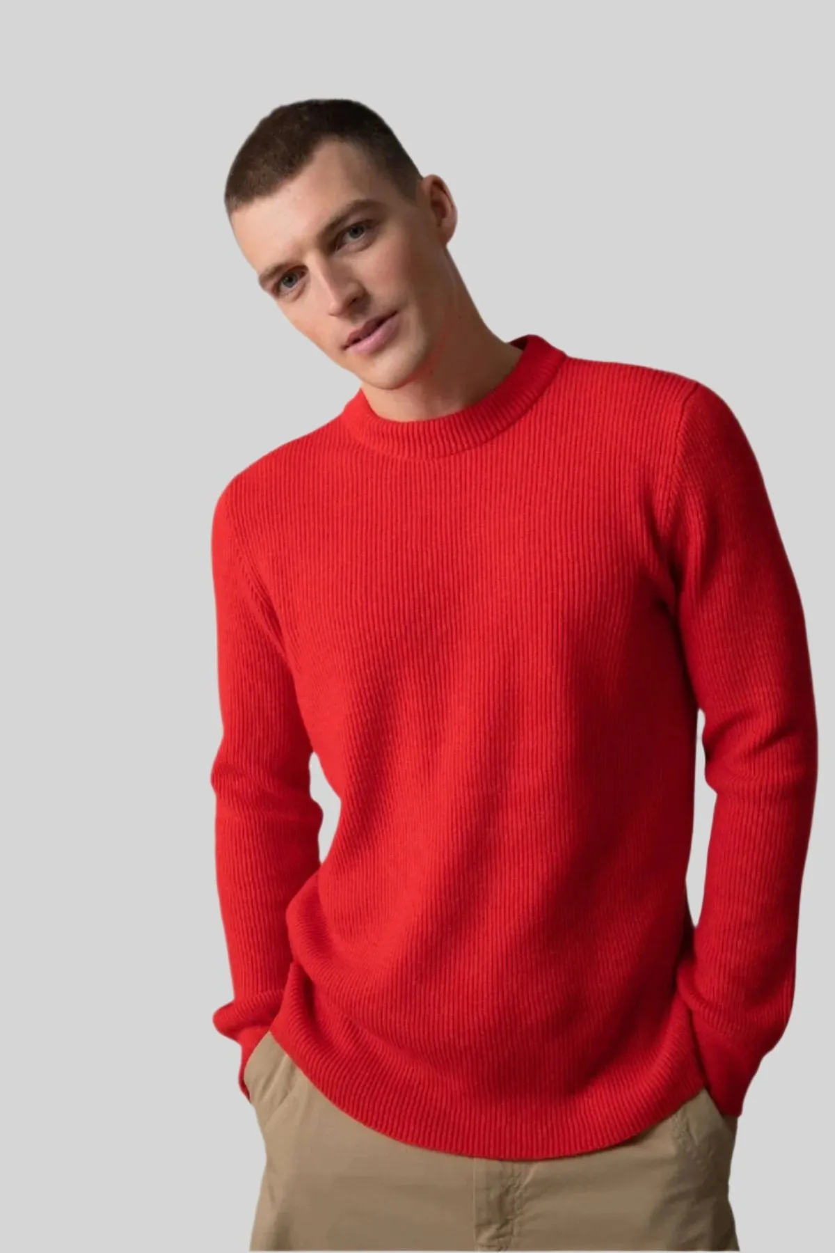 Ribbed Cashmere Jumper