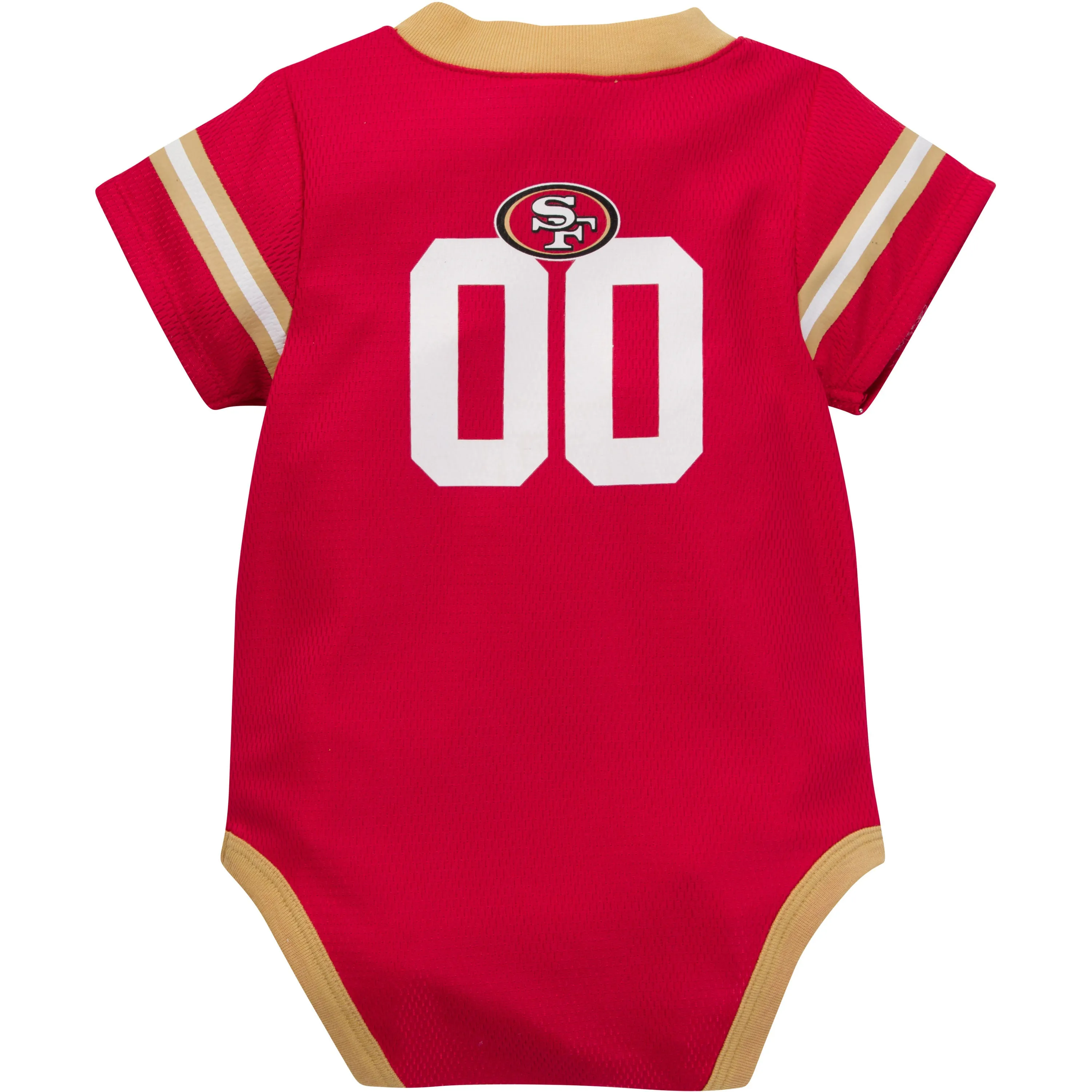 San Francisco 49ers Jersey Style Bodysuit