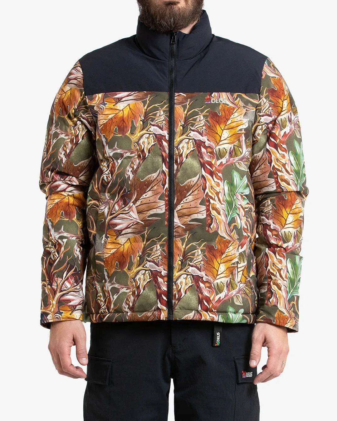 Scout Puffer Jacket - Leaf Camo