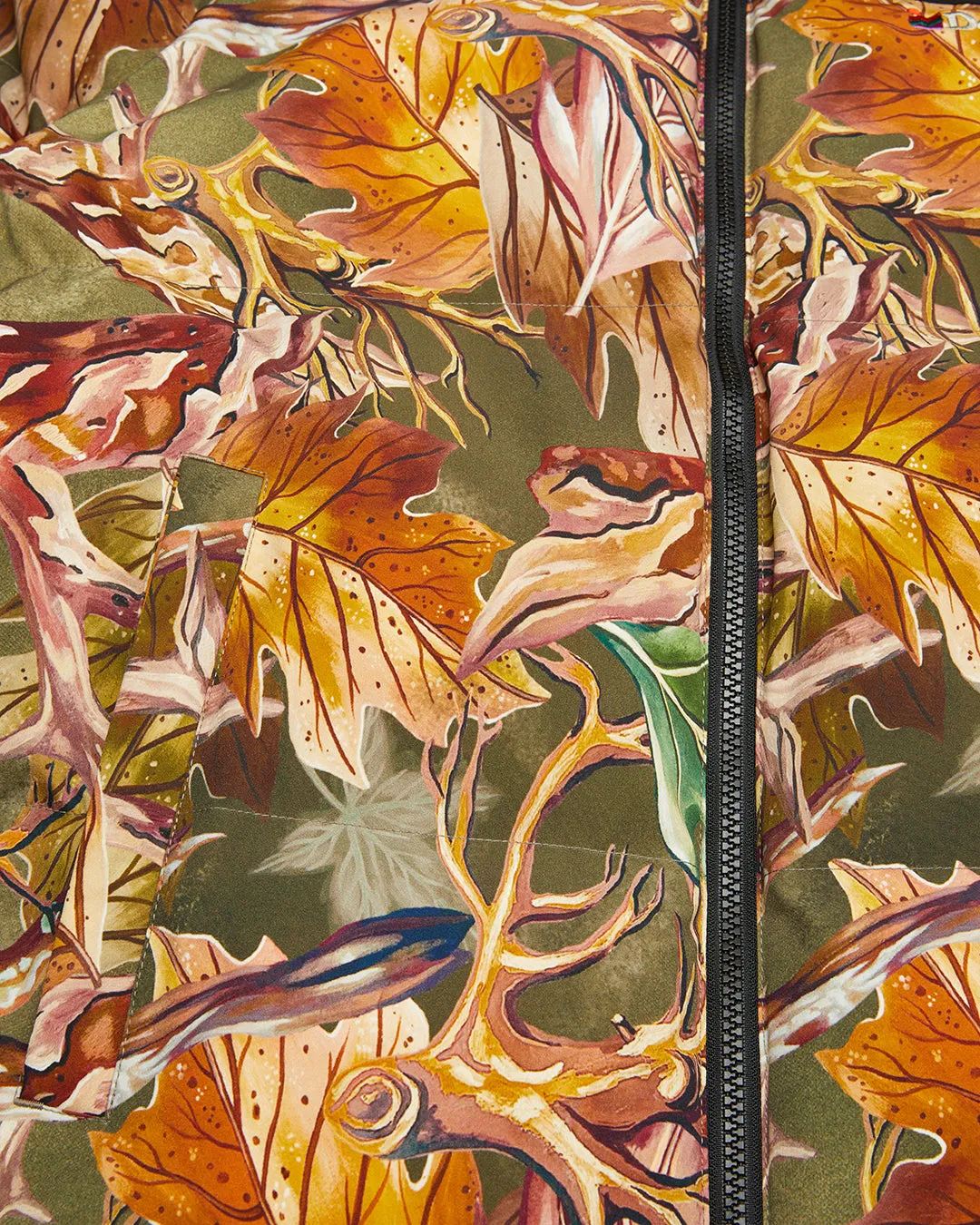 Scout Puffer Jacket - Leaf Camo