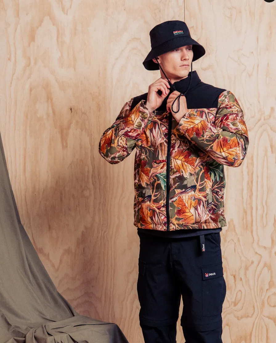 Scout Puffer Jacket - Leaf Camo