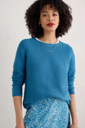 Seasalt Makers Jumper in Sailboats