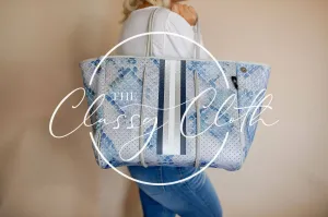 Shades of Blue Mermaid Neoprene Bag