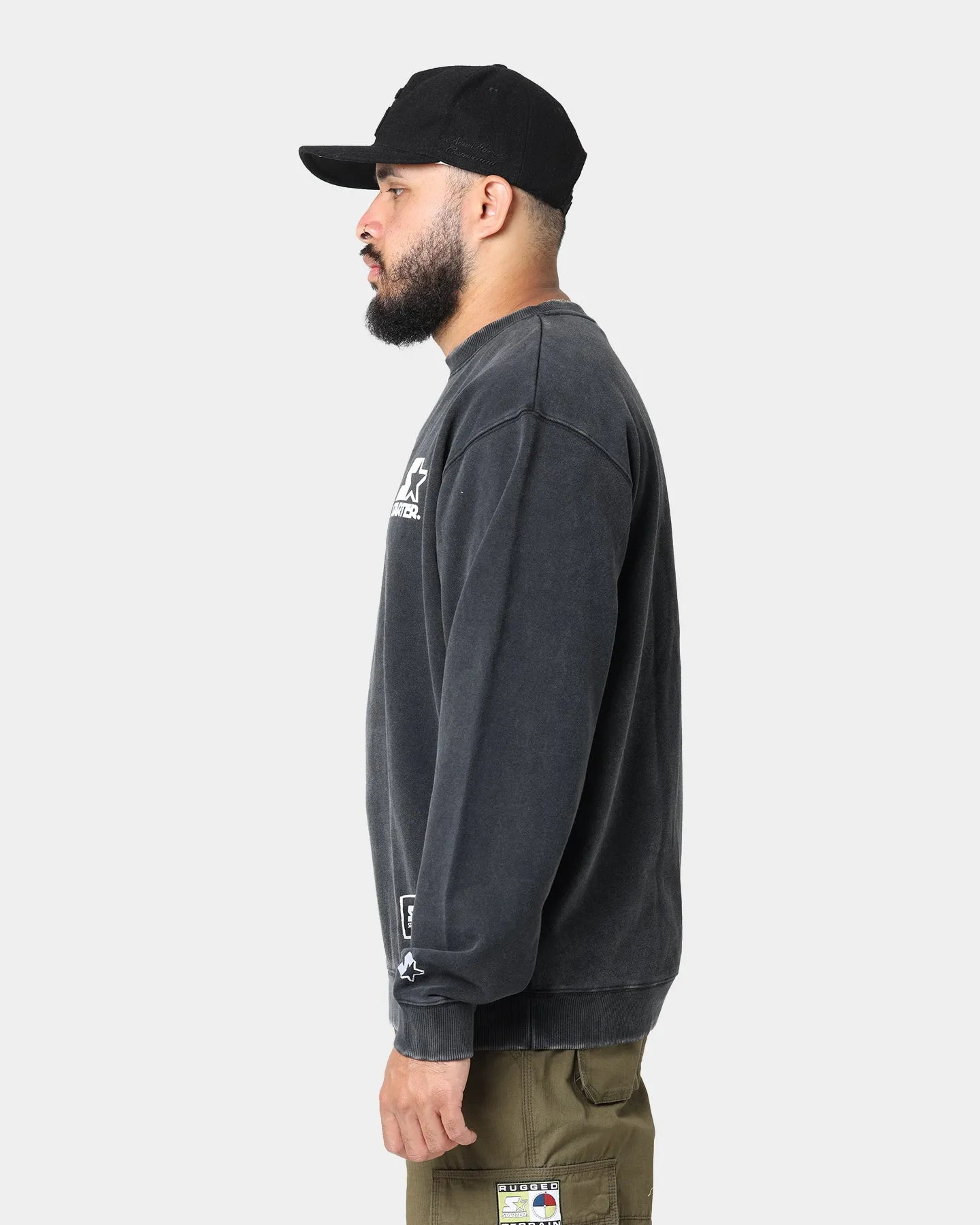 Starter OG Chest Vintage Crewneck Washed Black