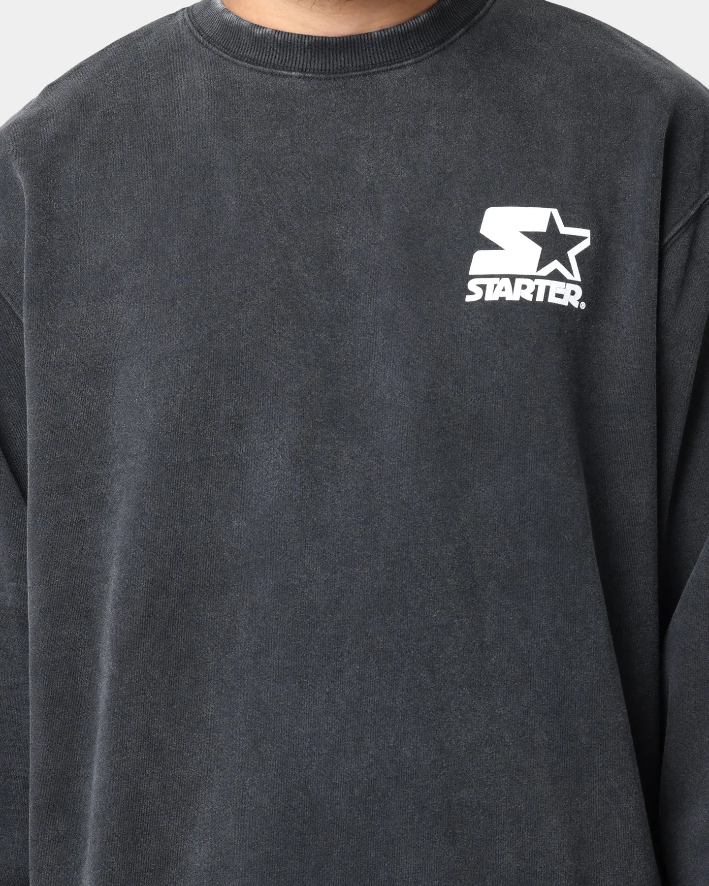 Starter OG Chest Vintage Crewneck Washed Black