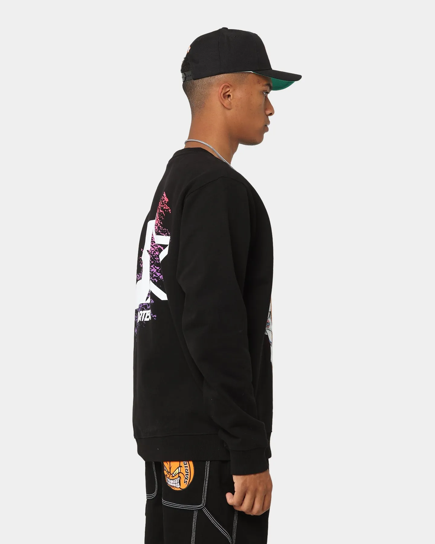 Starter X Space Jam Lola Vintage Crewneck Black