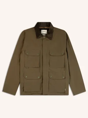 Strathblane In Olive Recycled Nylon