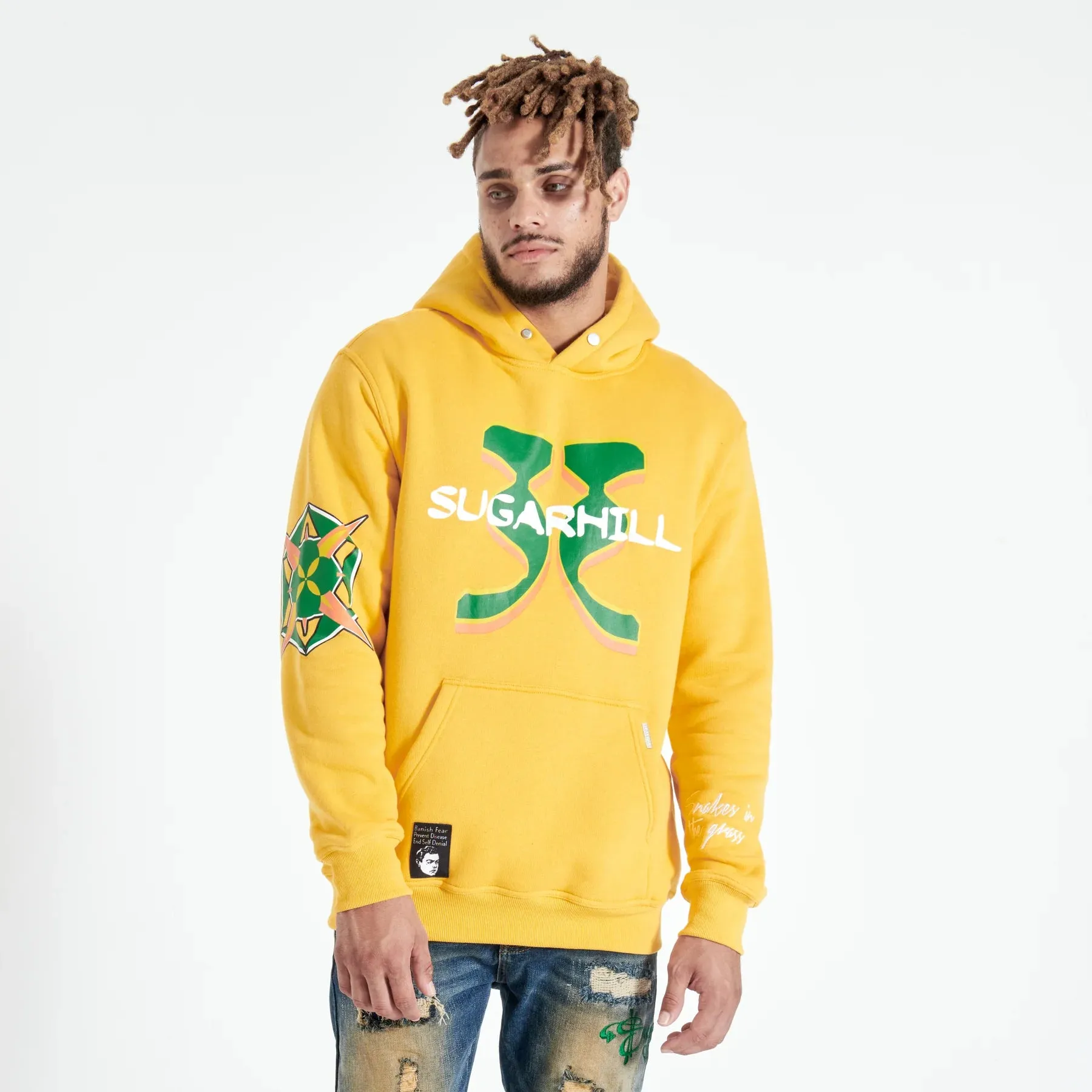 SUGARHILL HOODIE (SERPENT) SH2303 - YELLOW