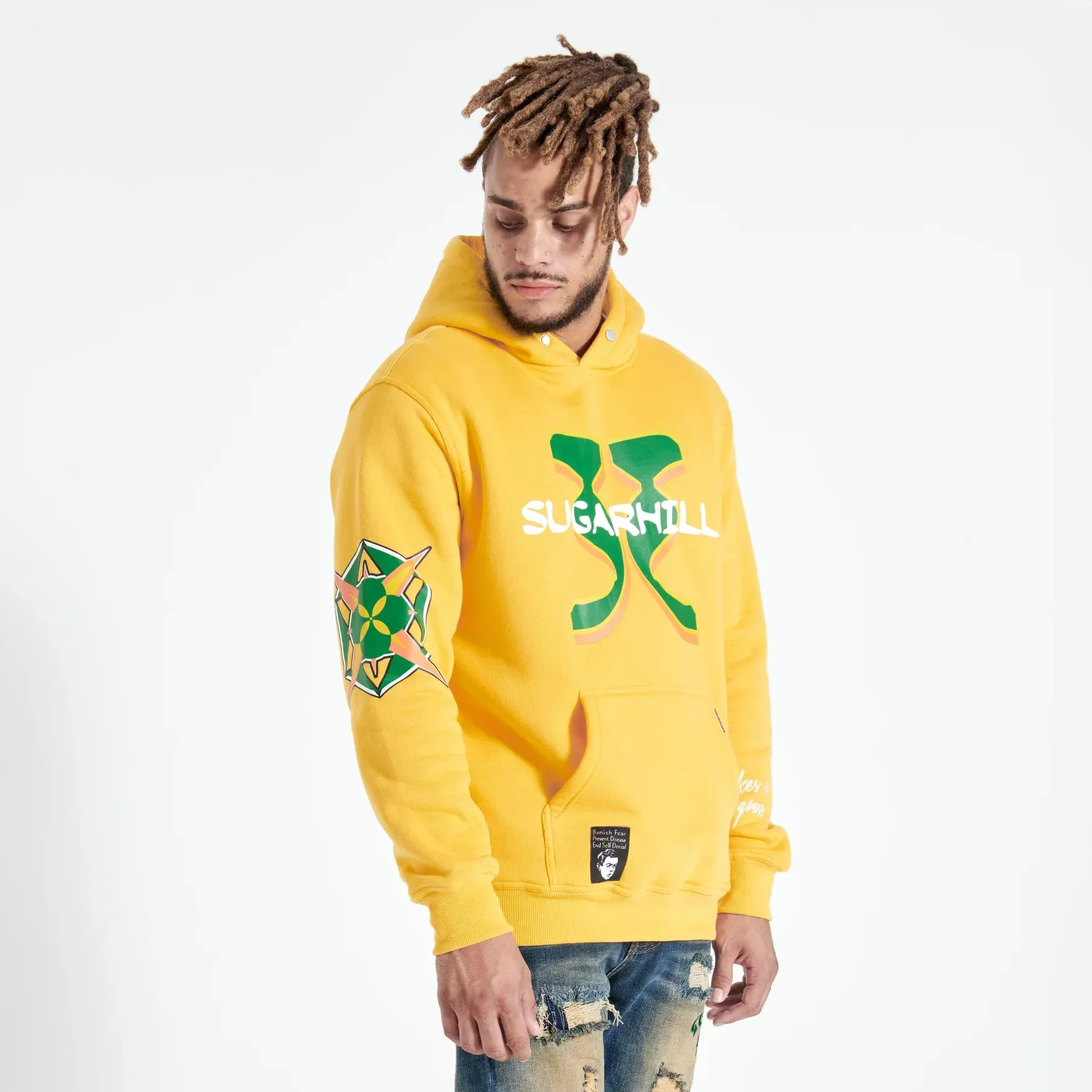 SUGARHILL HOODIE (SERPENT) SH2303 - YELLOW