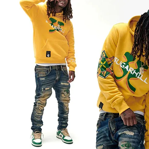 SUGARHILL HOODIE (SERPENT) SH2303 - YELLOW