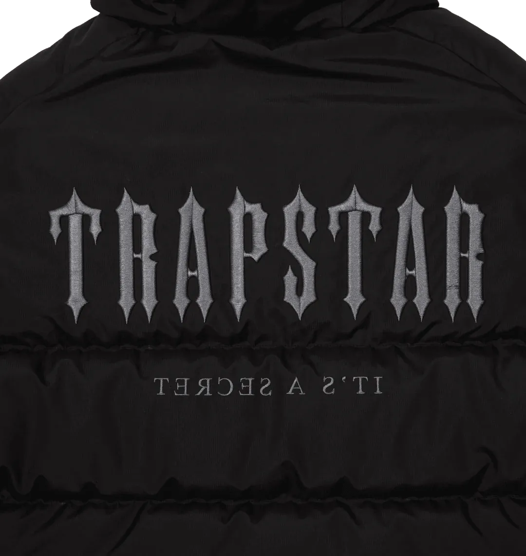 Trapstar Decoded 2.0 Hooded Puffer Jacket Black
