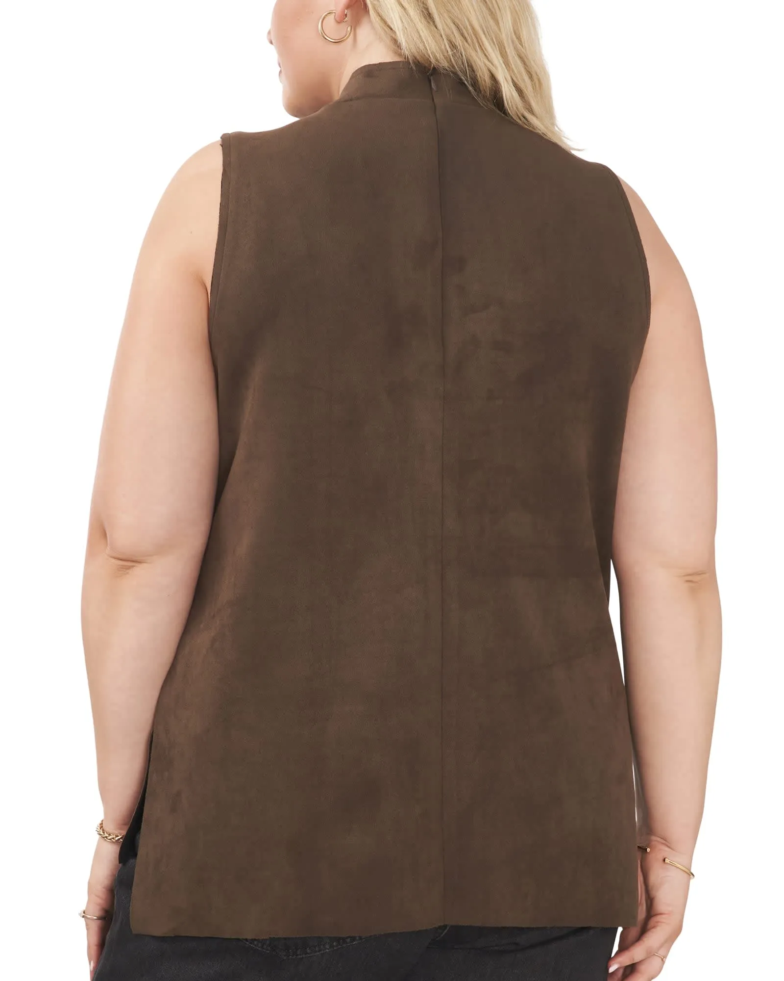 Trish Mock Neck Blouse | PINE FOREST 294