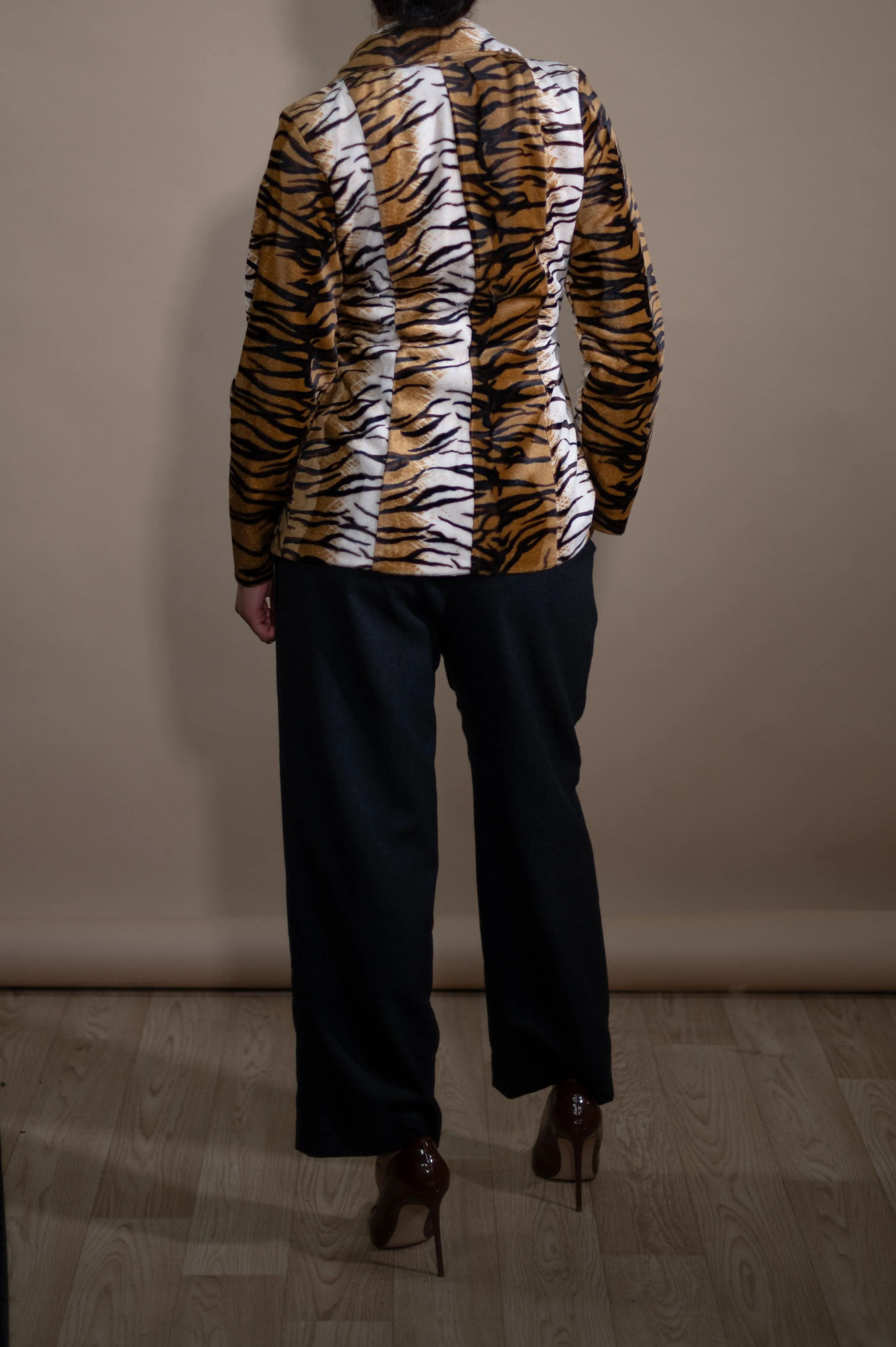 Vintage 90s Animal Print Jacket
