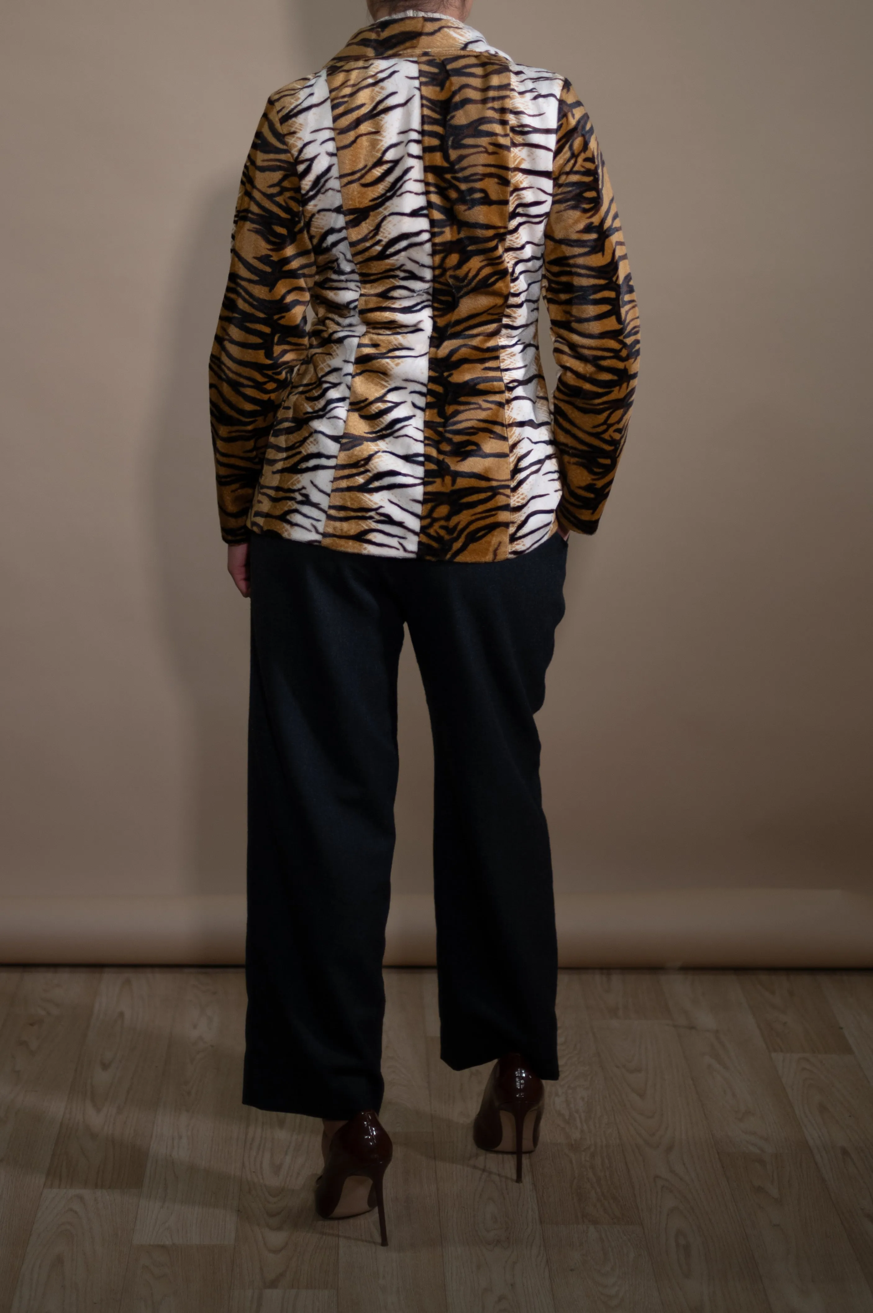 Vintage 90s Animal Print Jacket