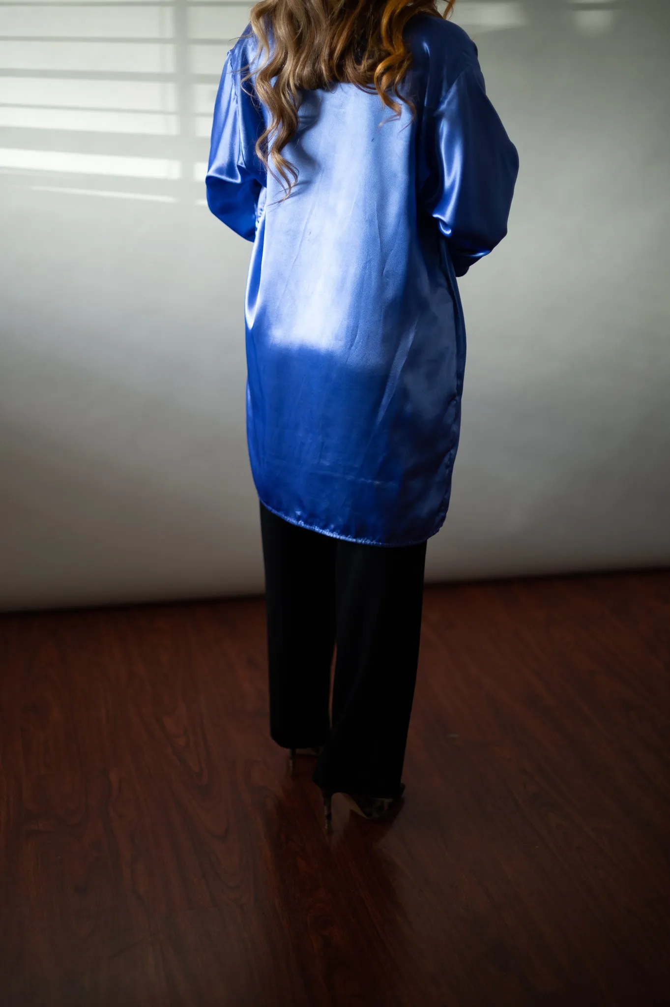 Violet VS Designer Silky Robe