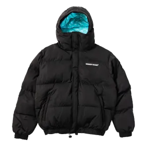 Virginity Rocks Registered Black Puffer Jacket