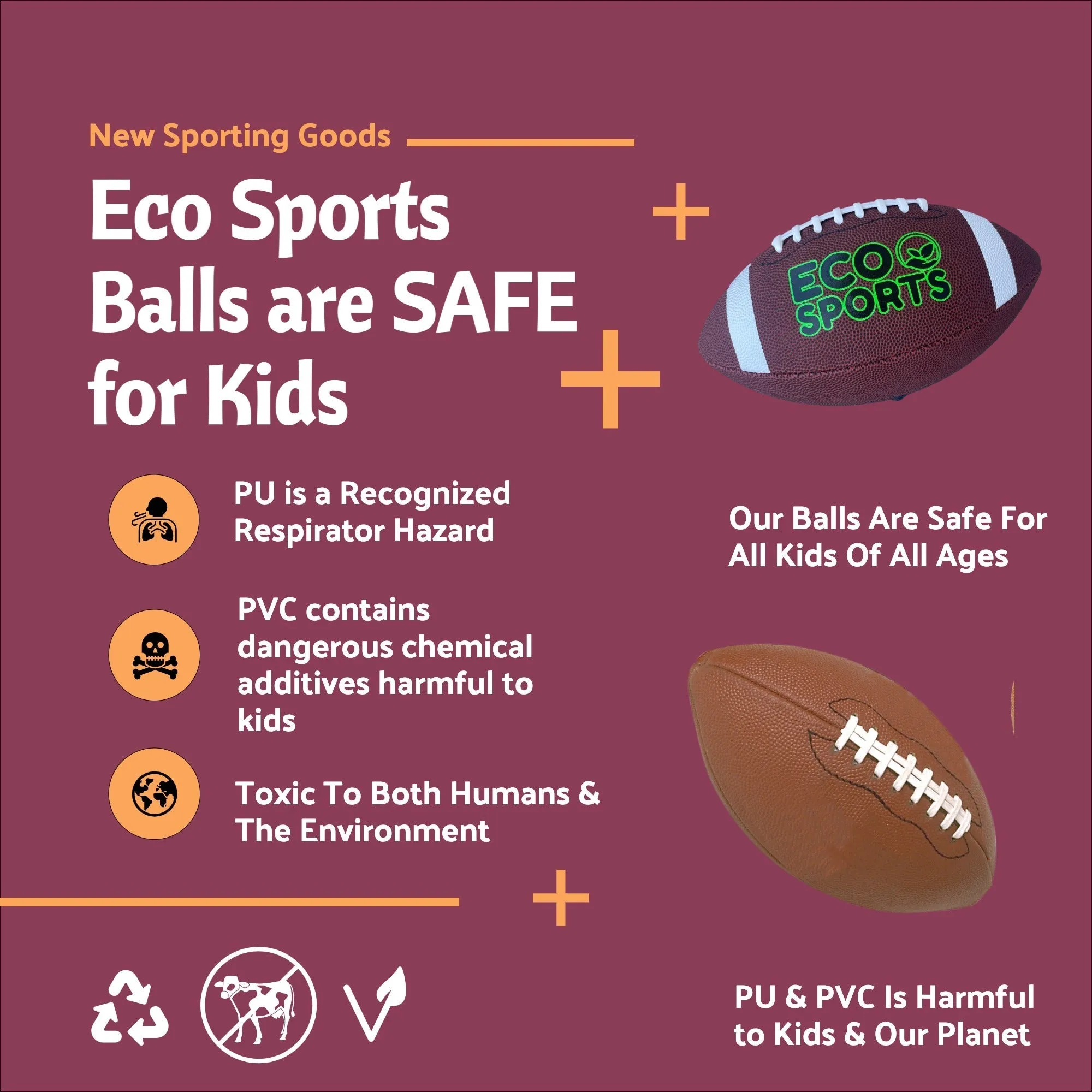 Wholesale Size 9 Official Size Football - Regulation High School Footballs